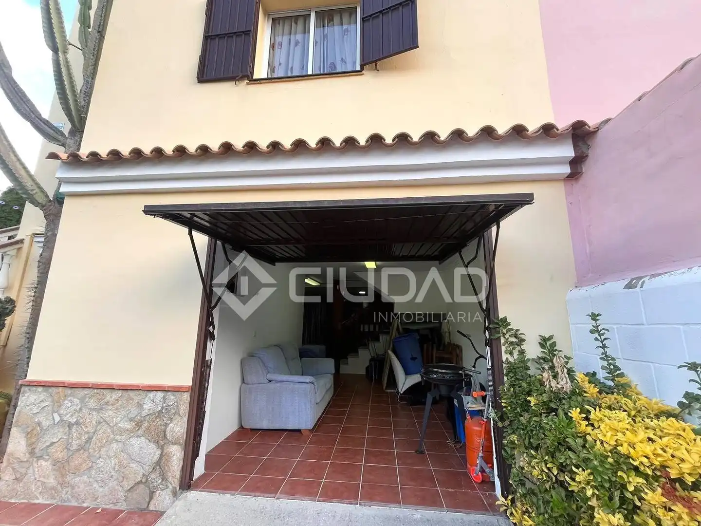 Jardín de Casa adosada en venta en Sanlúcar de Barrameda con Aire acondicionado, Jardín privado y Terraza
