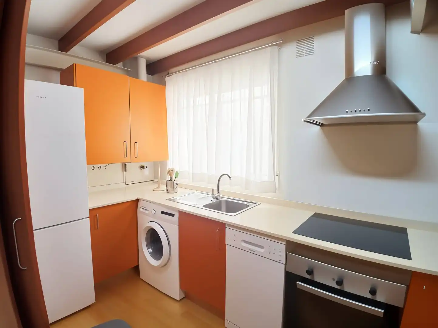 Cocina de Ático de alquiler en Cartagena con Aire acondicionado, Calefacción y Parquet