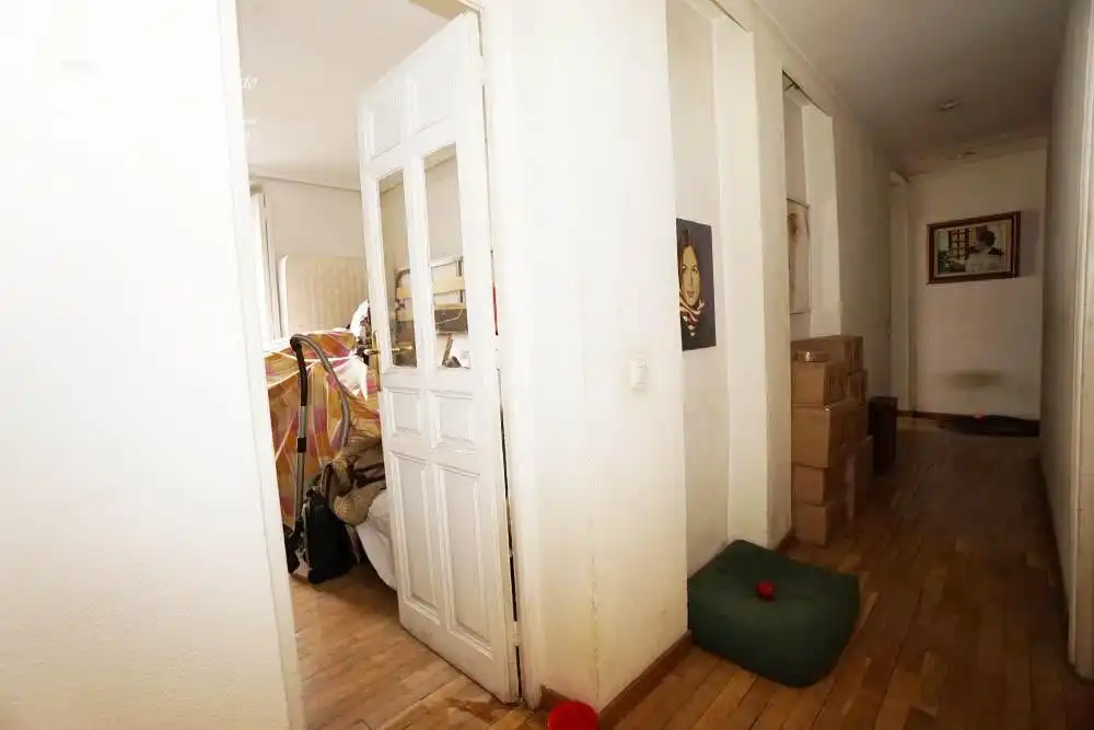 Bedroom of Flat for sale in Madrid  with Terrace and Balcony