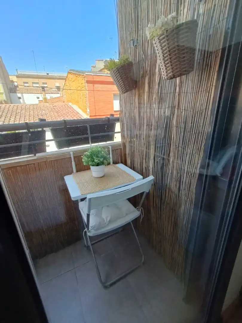 Balcony of Flat for sale in Lleida  with Air Conditioner, Heating and Parquet flooring