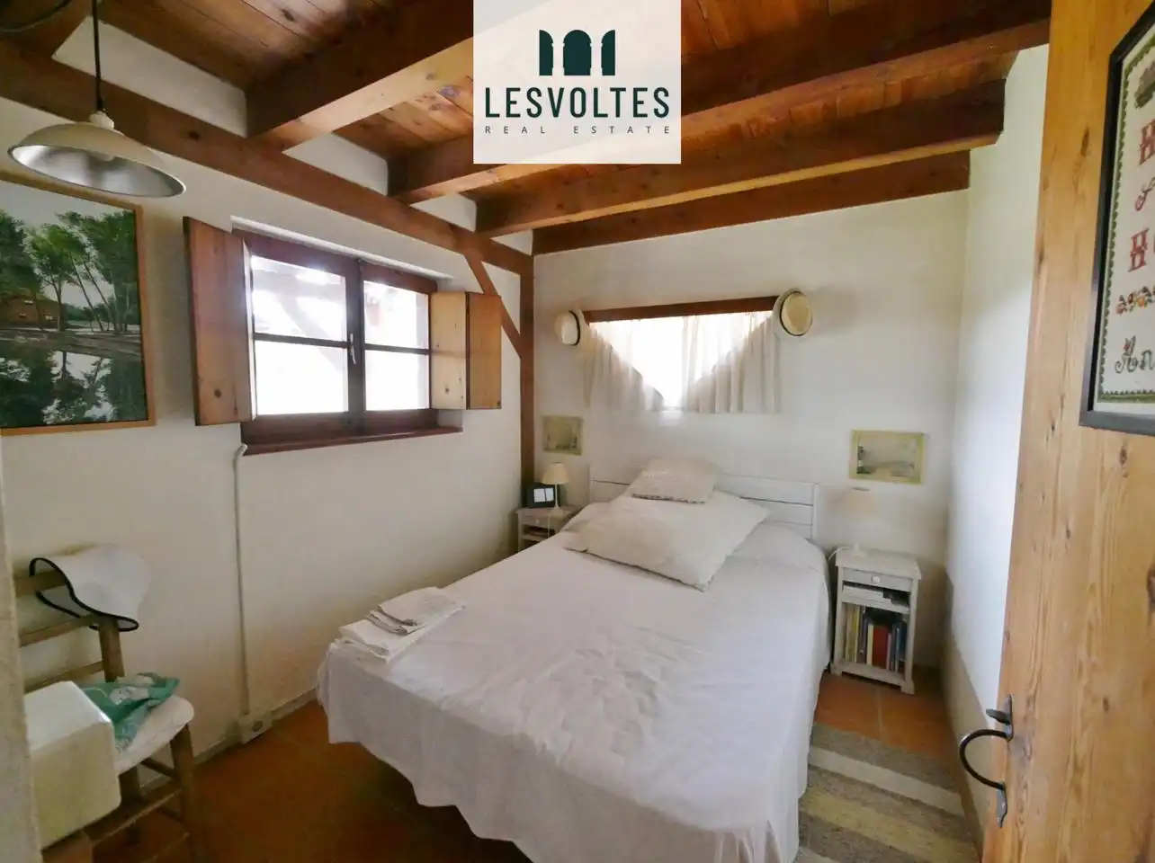 Bedroom of Houses for sale in Rupià  with Parquet flooring, Terrace and Swimming Pool
