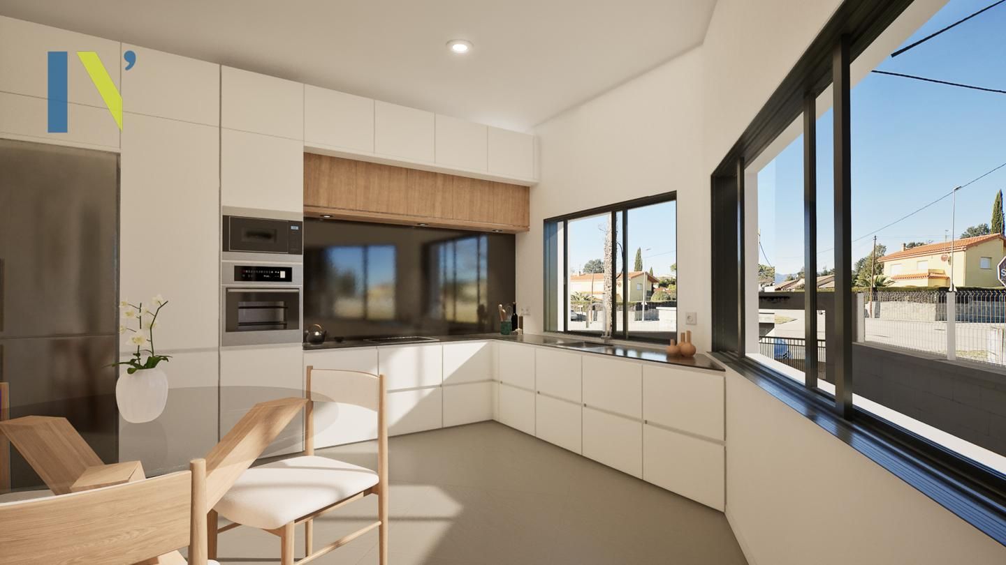 Kitchen of House or chalet for sale in Santa Coloma de Farners  with Heating, Private garden and Terrace