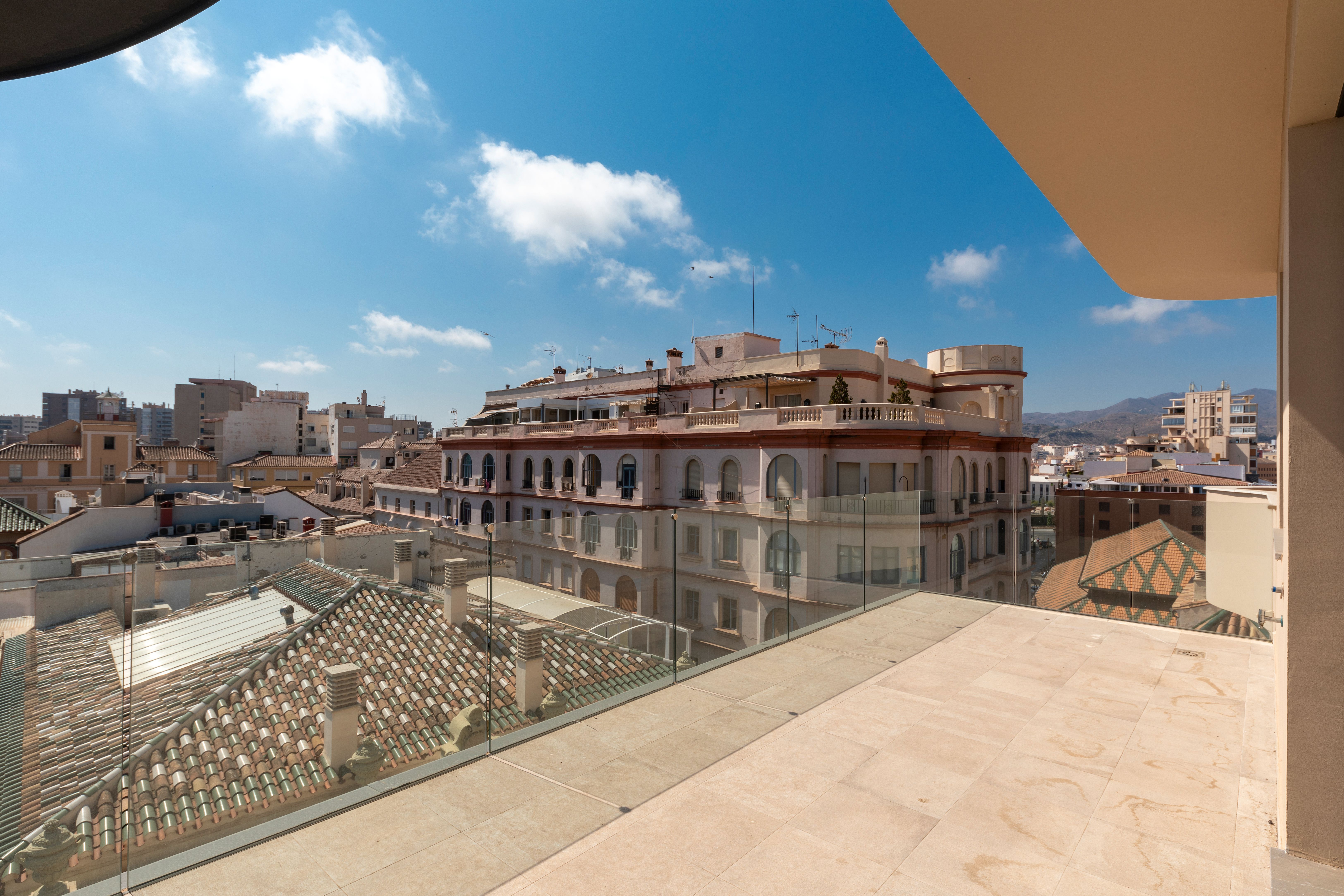 Terrace of Attic for sale in Málaga Capital  with Air Conditioner, Heating and Terrace