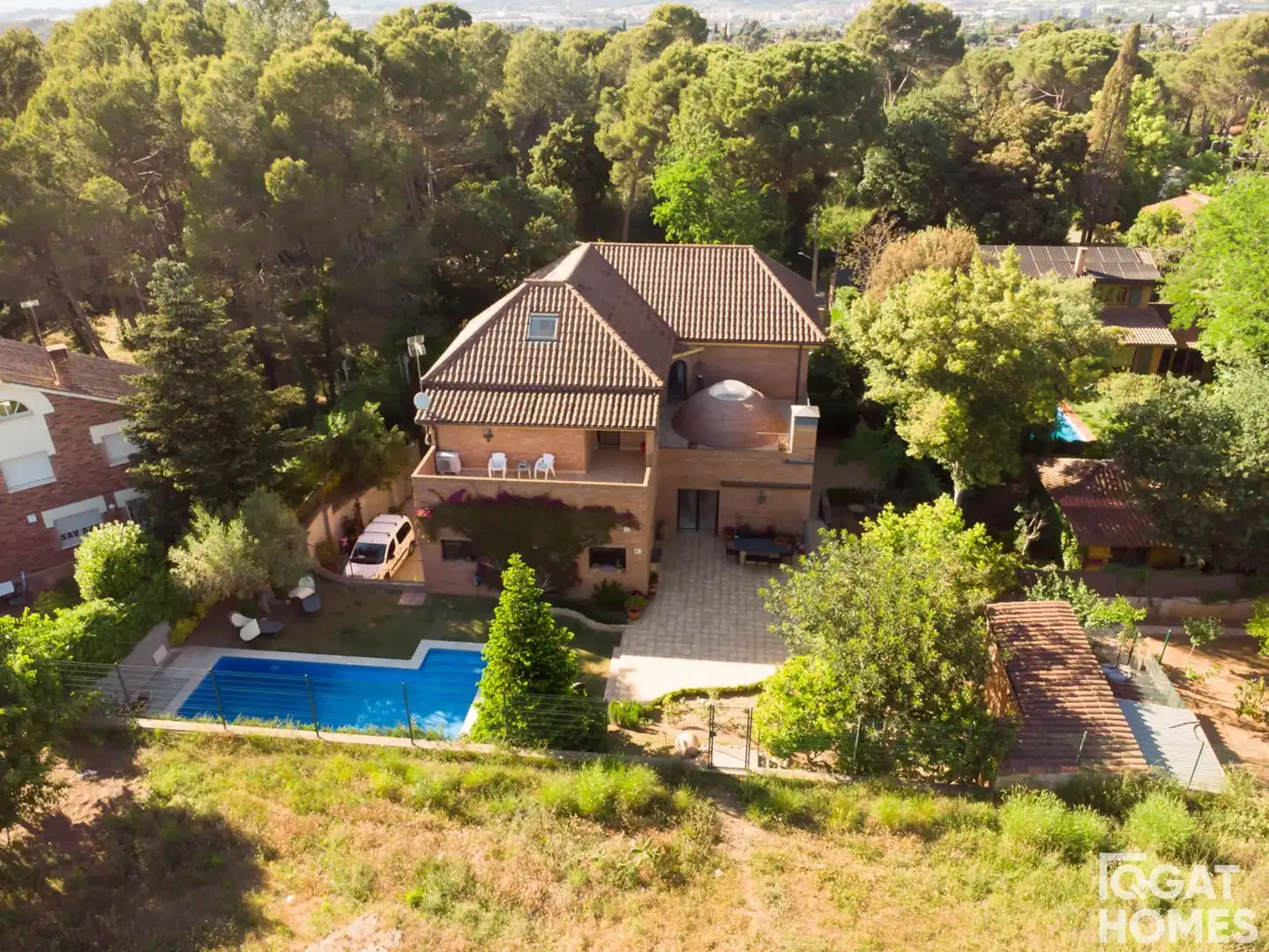 Jardín de Casa o chalet de alquiler en Sant Cugat del Vallès con Aire acondicionado, Calefacción y Jardín privado