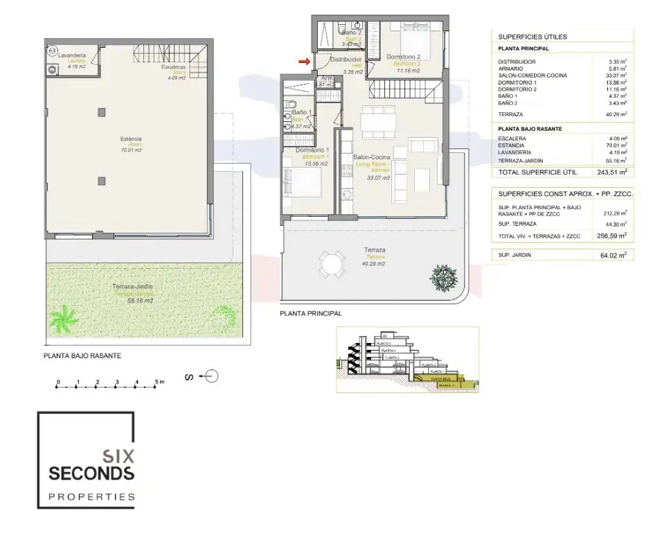 Duplex con piscina in vendita a Balcón de Finestrat - Terra Marina, imagen 2