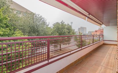 Terrace of Flat for sale in  Granada Capital  with Air Conditioner, Heating and Parquet flooring