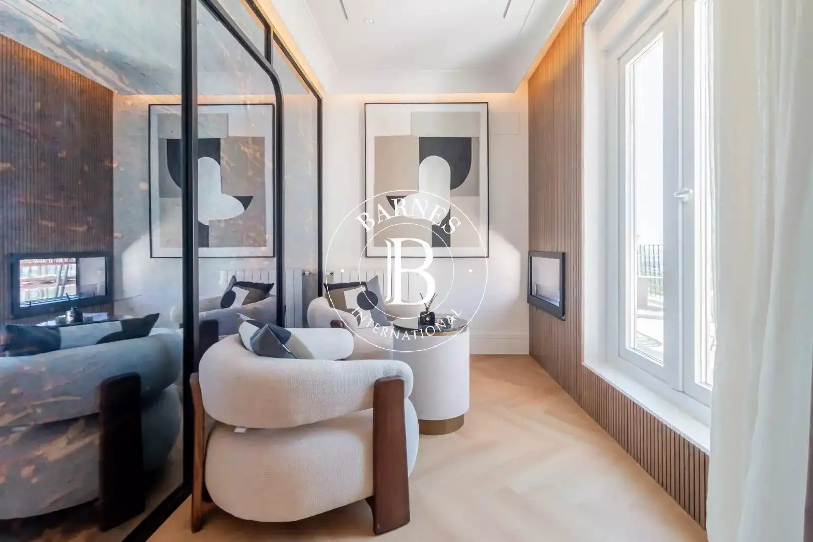 Living room of Flat for rent in Madrid  with Air Conditioner, Heating and Terrace