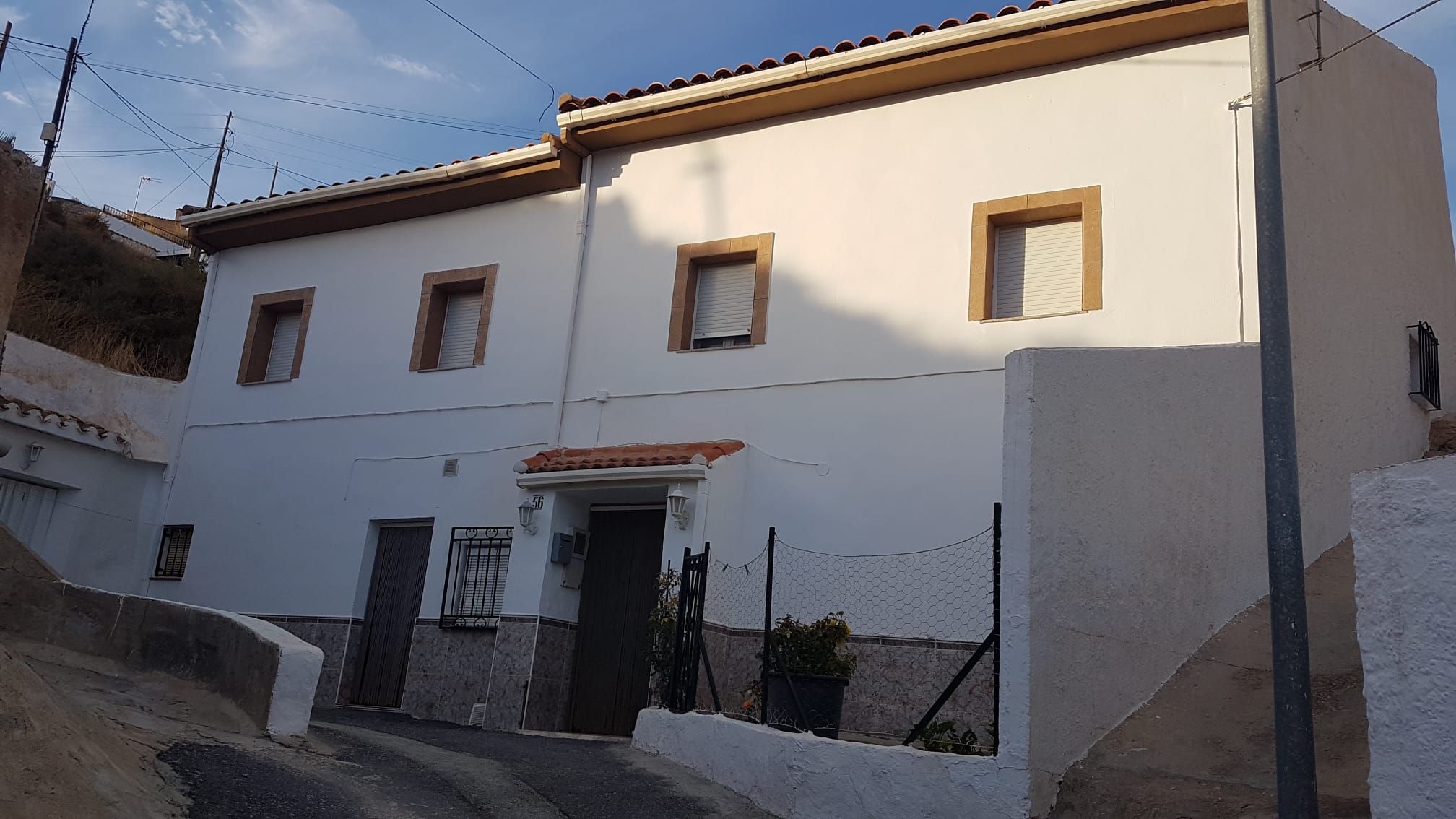 Vista exterior de Finca rústica en venta en Zújar con Amueblado