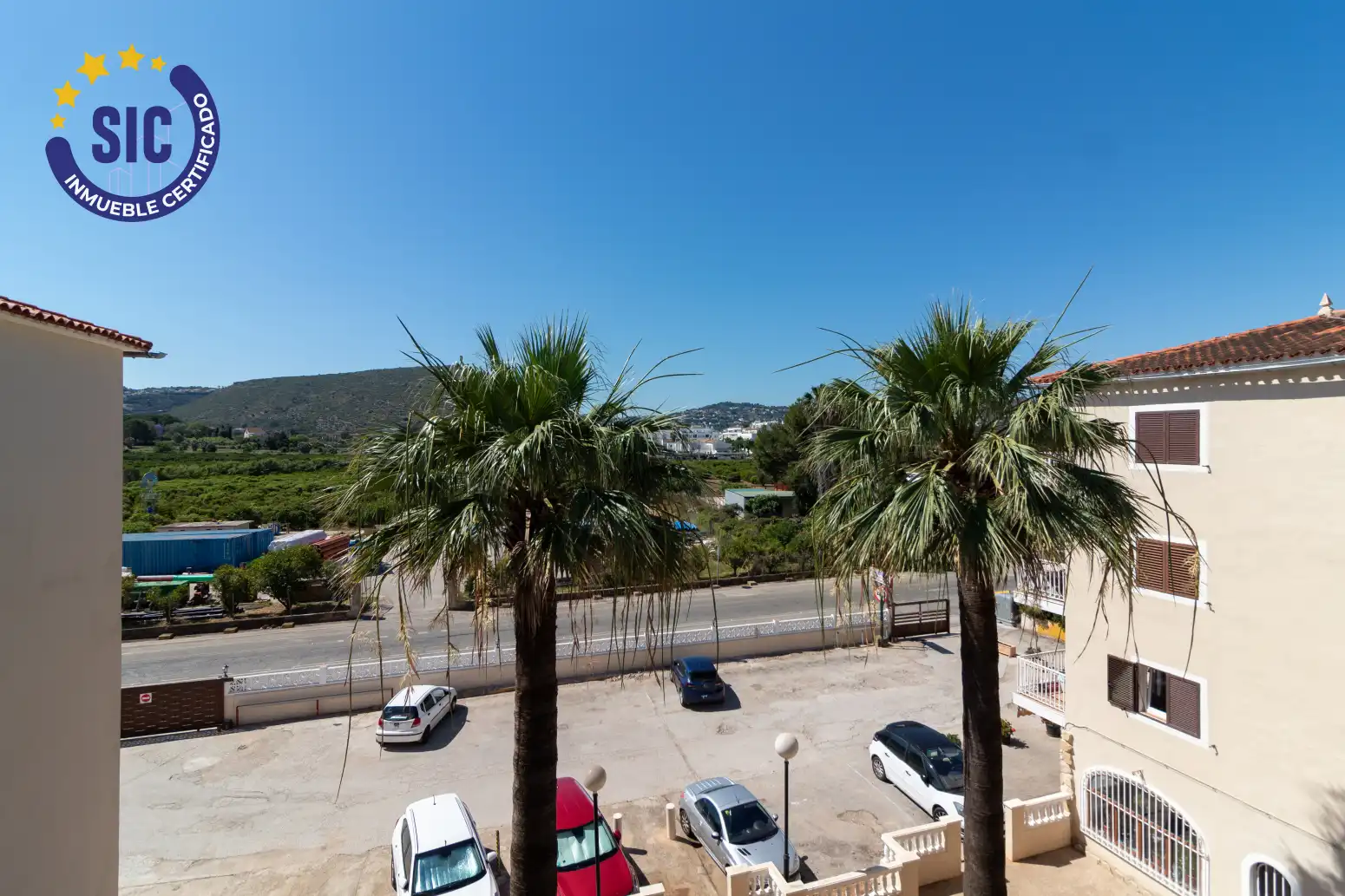 Vista exterior de Pis en venda en Dénia amb Aire condicionat, Jardí privat i Terrassa