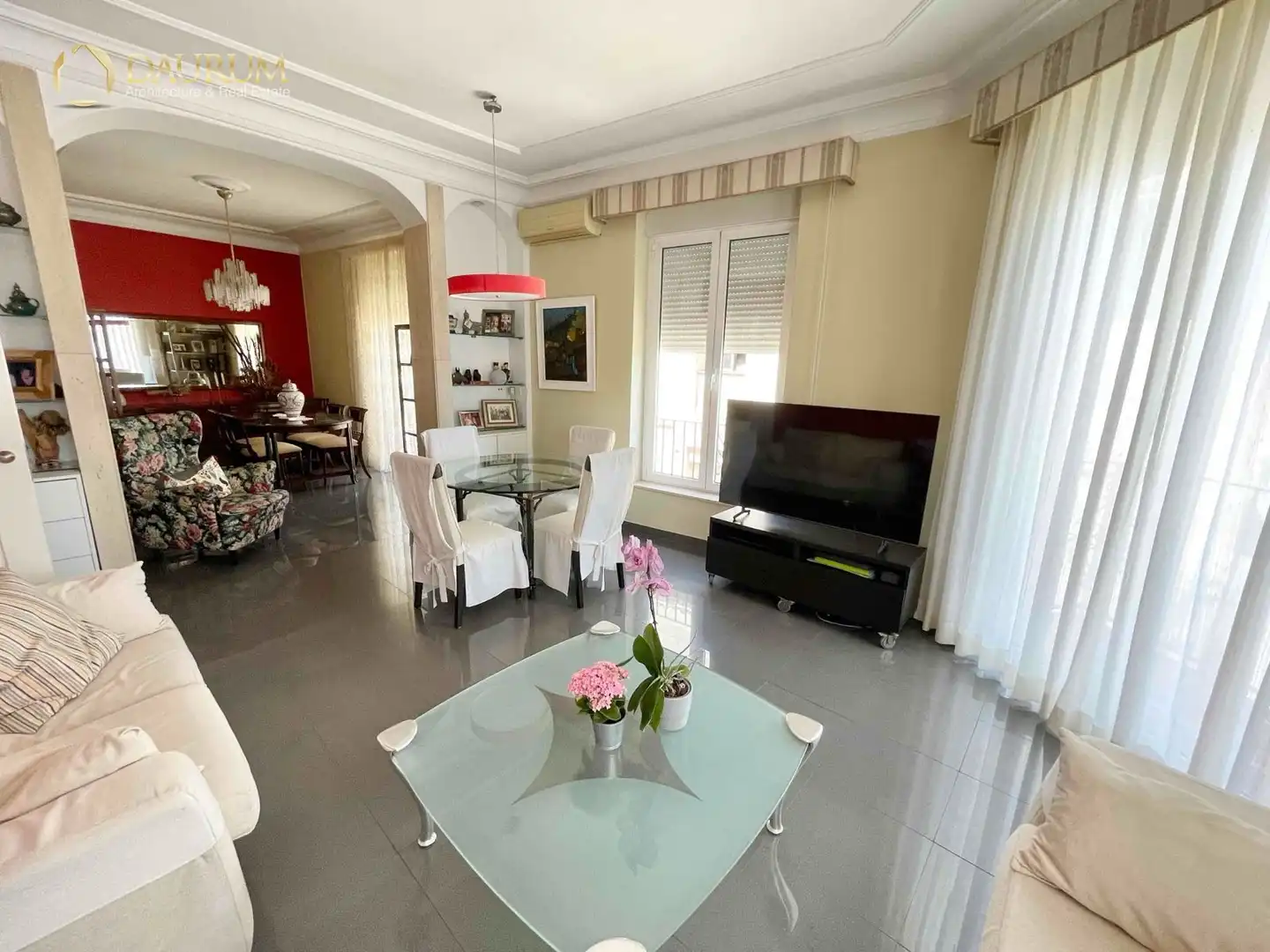 Wohnzimmer von Wohnung zum Verkauf in Polinyà de Xúquer mit Klimaanlage, Terrasse und Abstellraum