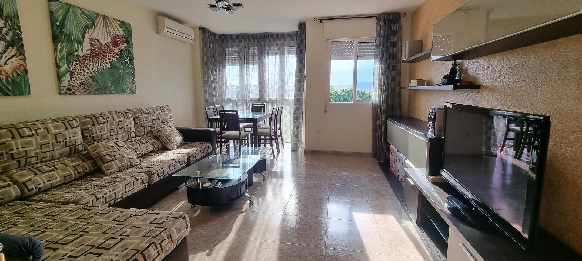 Sala d'estar de Pis de lloguer en Cartagena amb Aire condicionat i Calefacció