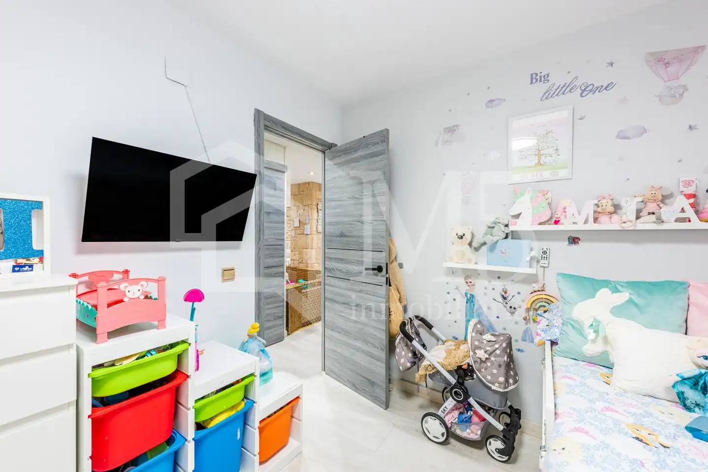 Bedroom of Flat for sale in Málaga  with Air Conditioner, Terrace and Storage room
