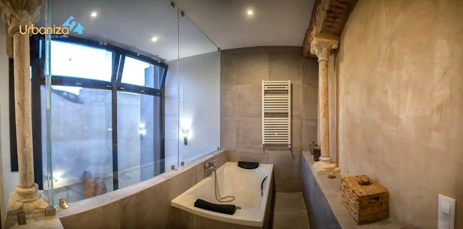 Baño de Casa o chalet en venta en Badajoz con Aire acondicionado, Calefacción y Terraza