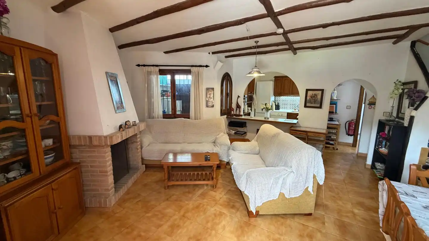 Sala d'estar de Dúplex en venda en La Manga del Mar Menor amb Aire condicionat, Calefacció i Jardí privat