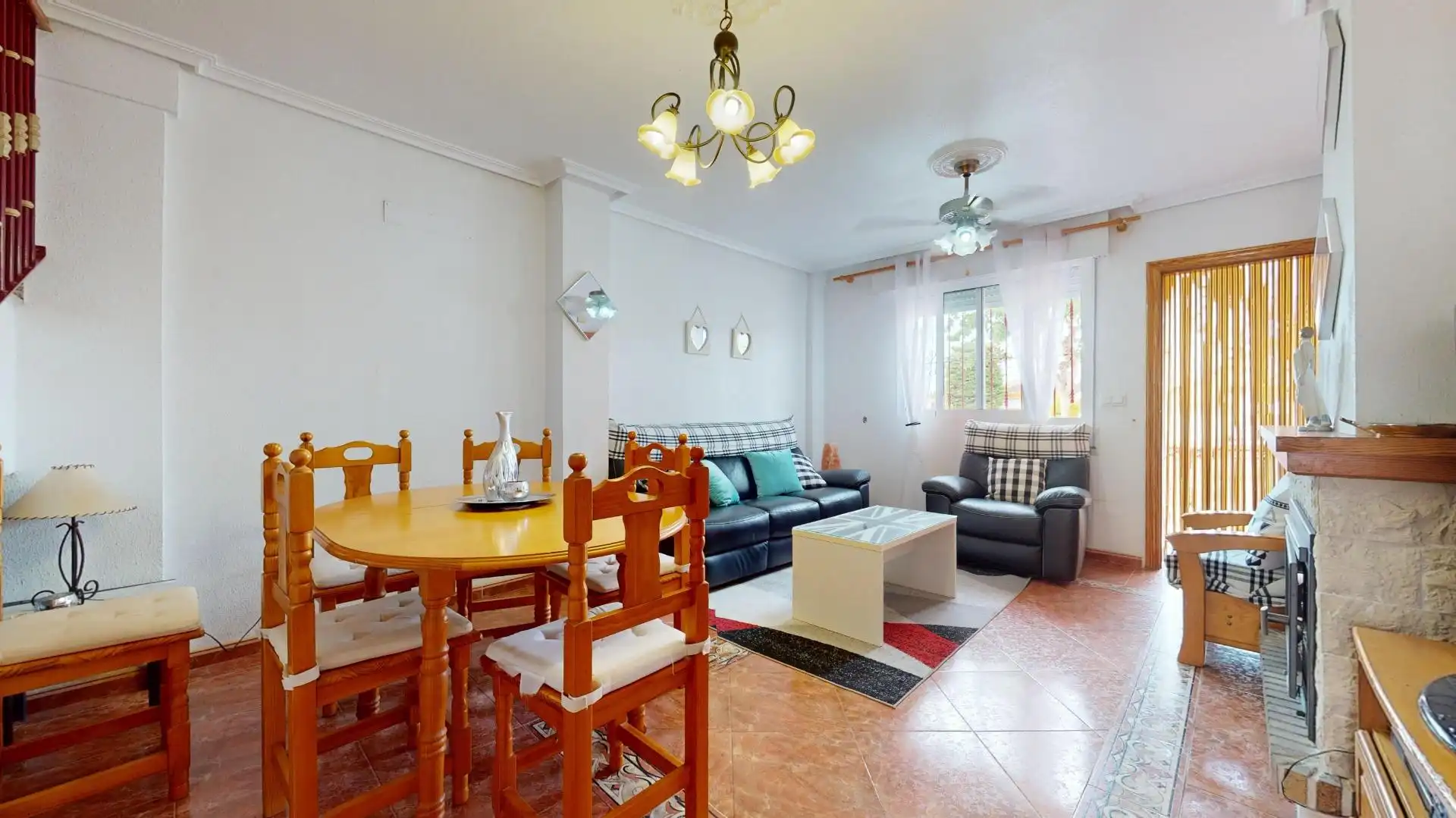 Living room of Detached homes for sale in Pilar de la Horadada  with Private garden, Terrace and Balcony