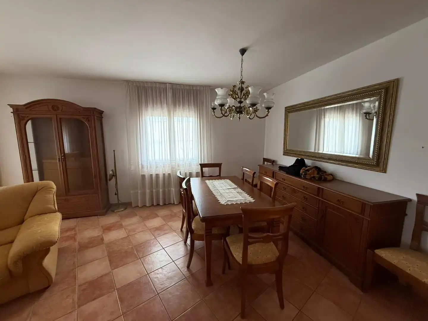 Esszimmer von Wohnung zum Verkauf in Alcolea de Cinca mit Klimaanlage, Heizung und Terrasse