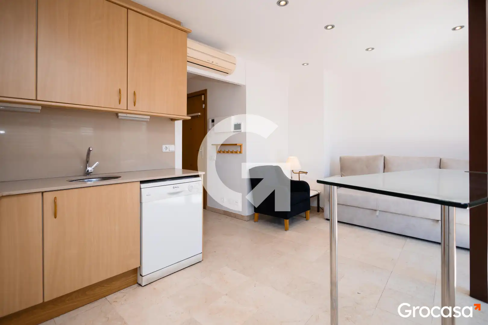 Cuina de Dúplex en venda en Barcelona amb Aire condicionat, Calefacció i Terrassa