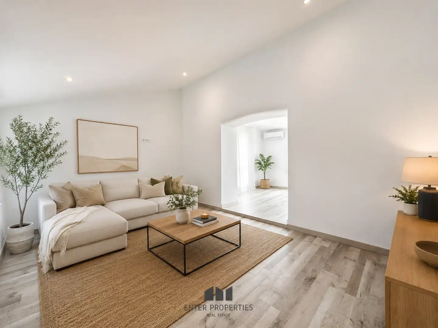 Sala de estar de Finca rústica en venta en Benitachell / El Poble Nou de Benitatxell con Aire acondicionado y Calefacción