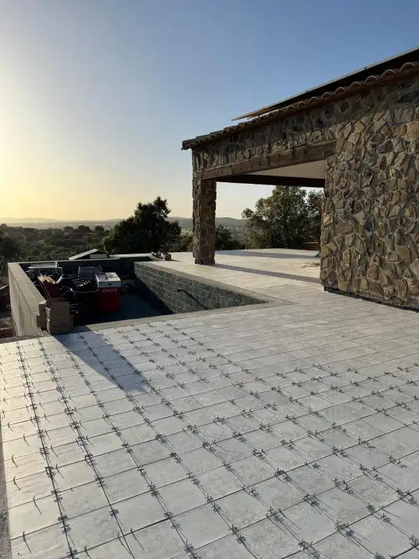 Terrace of Houses for sale in Torre de Juan Abad  with Air Conditioner, Heating and Private garden