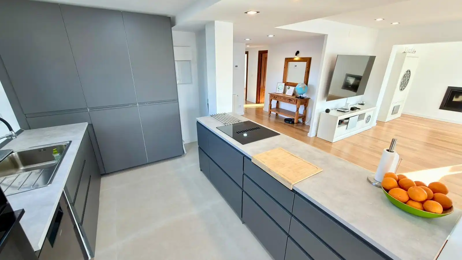 Kitchen of Houses for sale in El Campello  with Air Conditioner, Terrace and Swimming Pool