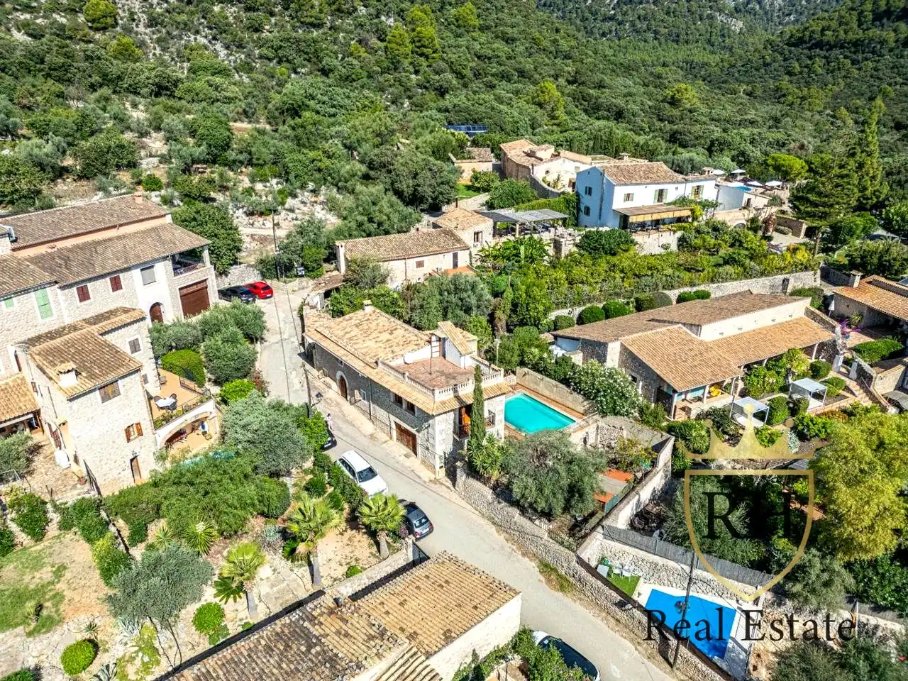 Vista exterior de Casa o chalet en venta en Selva con Aire acondicionado, Jardín privado y Terraza