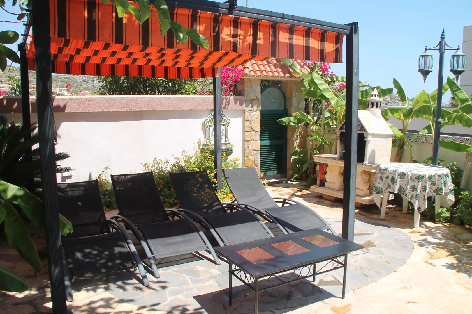 Terrassa de Casa o xalet de lloguer en Peñíscola / Peníscola amb Aire condicionat, Calefacció i Jardí privat