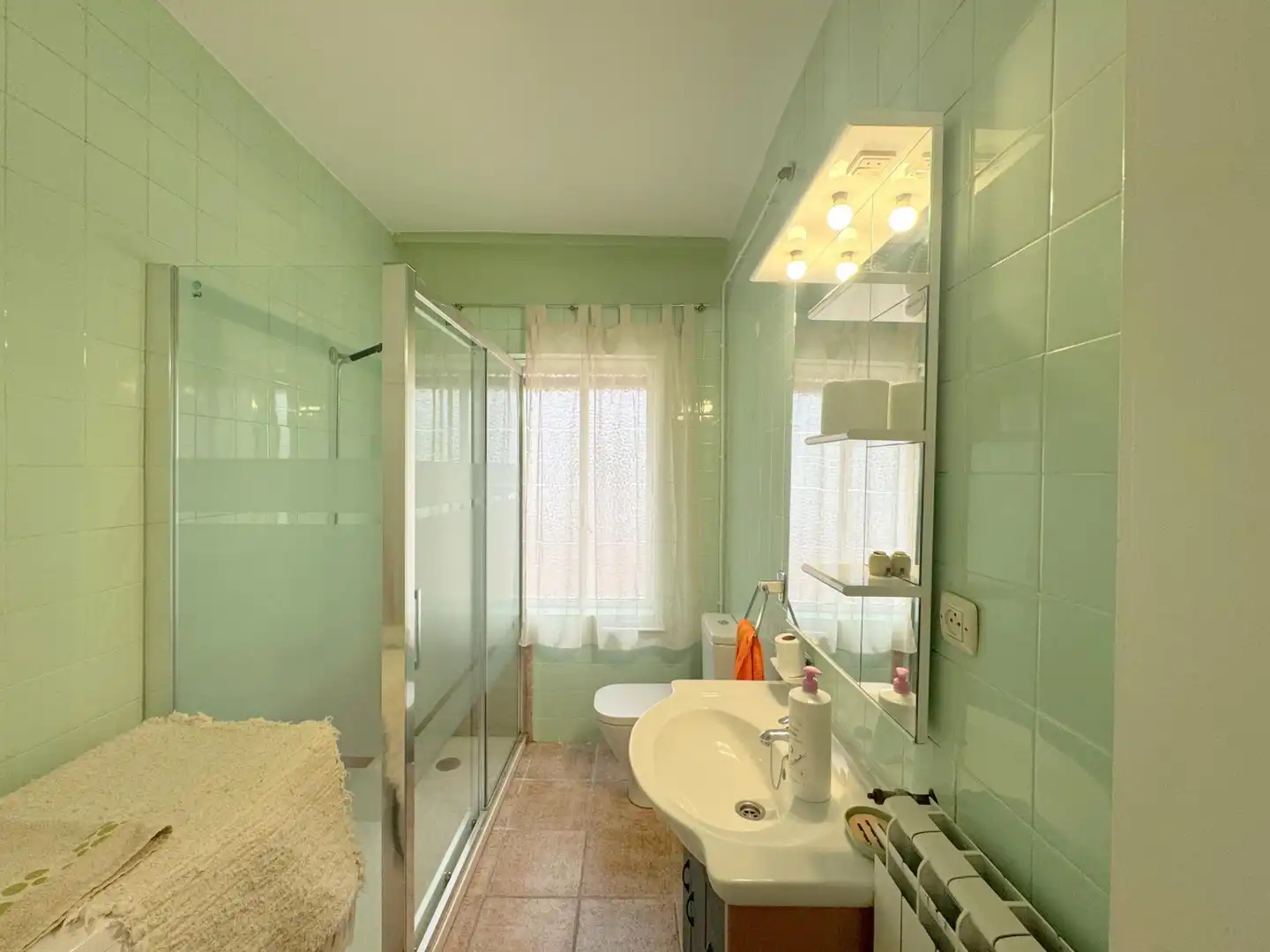 Baño de Piso de alquiler en Ávila con Parquet y Amueblado