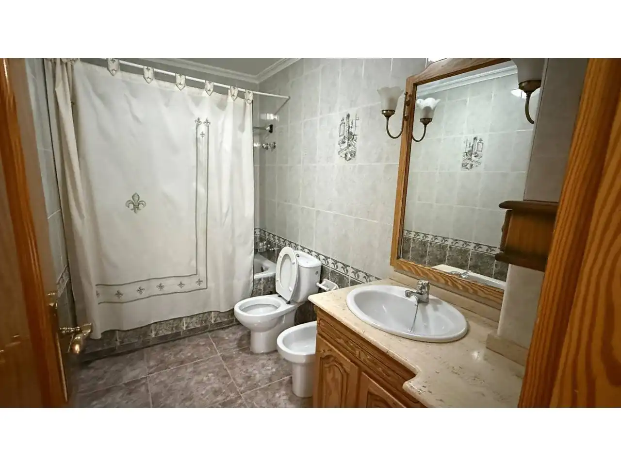 Badezimmer von Wohnung zur Miete in Archena mit Klimaanlage, Möbliert und Balkon