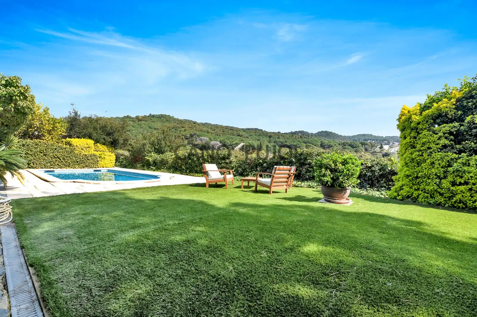 Jardí de Casa o xalet en venda en Bigues i Riells del Fai amb Aire condicionat, Calefacció i Terrassa
