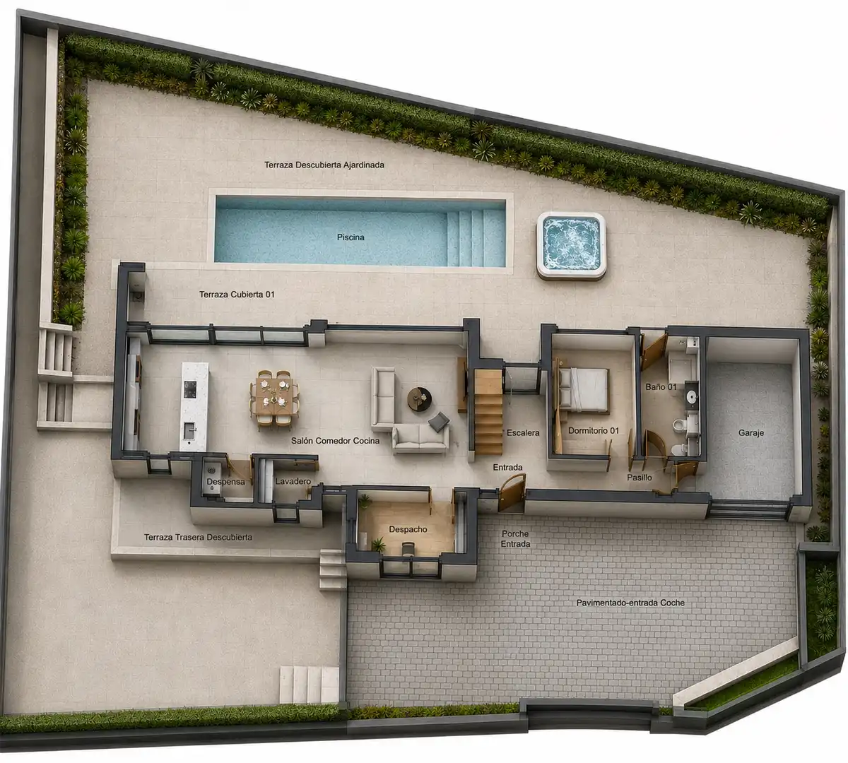 Chalet con piscina en venta en Marisol Park - Ortembach - Los Almendros, imagen 60