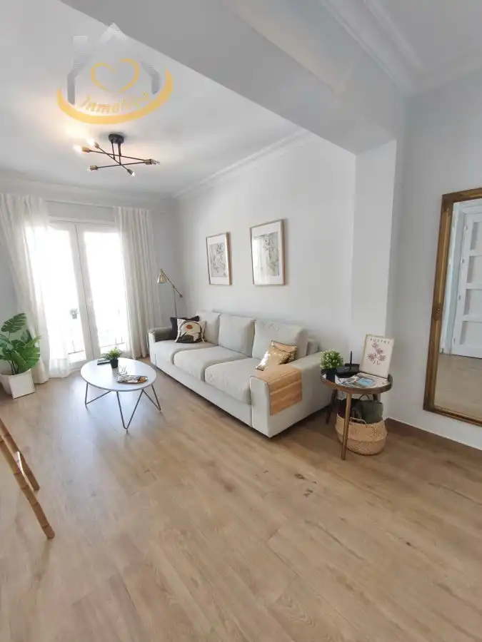 Sala de estar de Piso en venta en Cartaya con Aire acondicionado, Trastero y Amueblado
