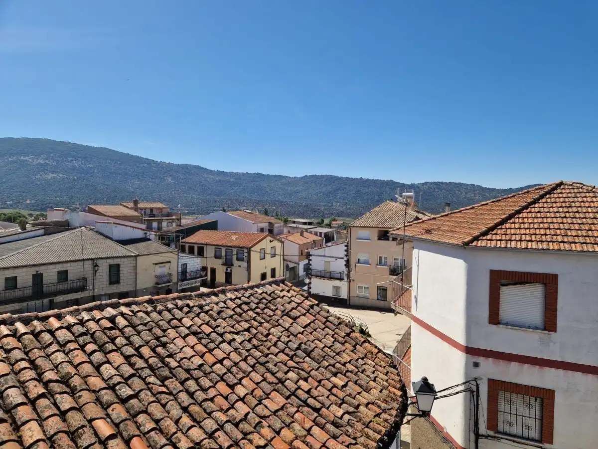 Exterior view of Houses for sale in Oliva de Plasencia  with Heating and Terrace
