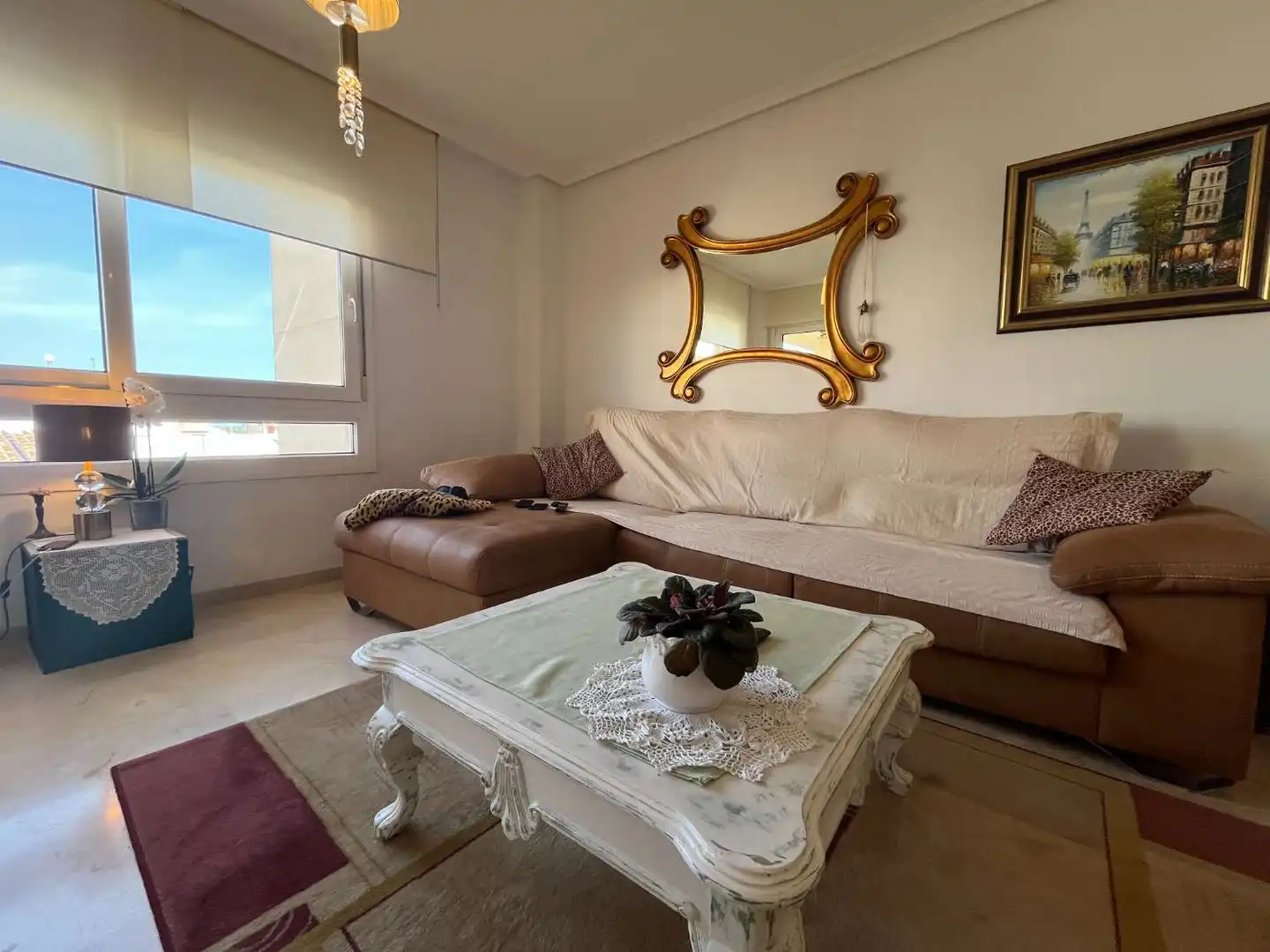 Living room of Apartments for sale in Orihuela  with Air Conditioner, Terrace and Swimming Pool