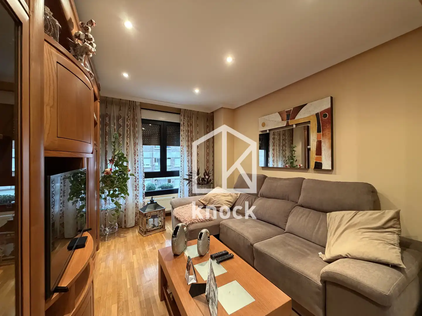 Sala de estar de Piso en venta en Langreo con Calefacción