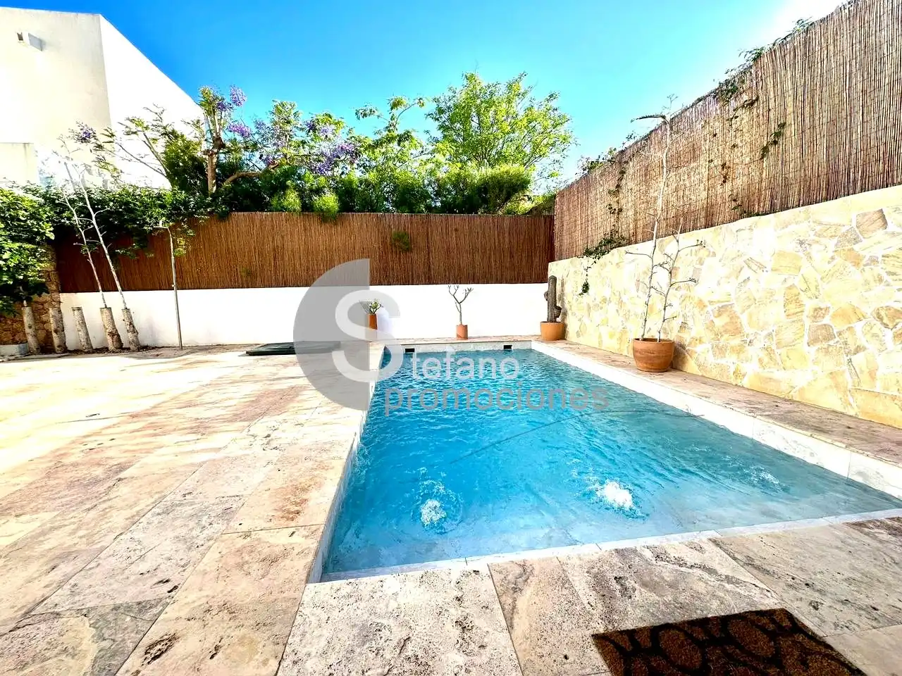 Swimming pool of Detached homes for rent in Níjar  with Air Conditioner, Heating and Private garden