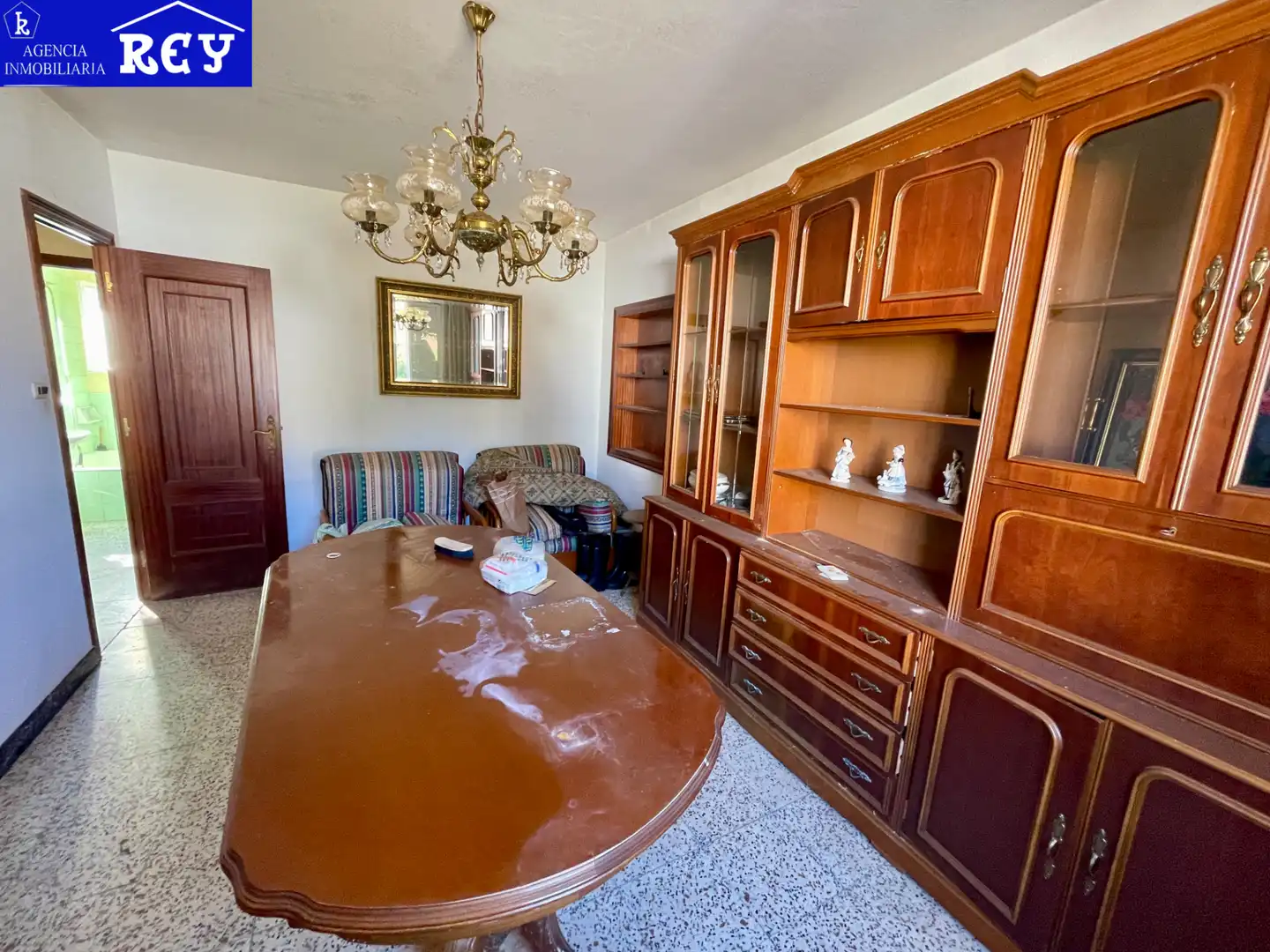 Menjador de Casa o xalet en venda en Santiago de Compostela  amb Jardí privat, Terrassa i Moblat