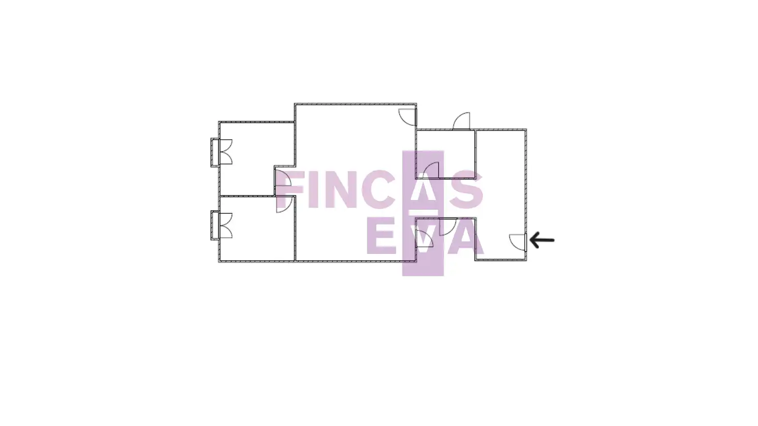 Piso en venta en Barcelona con Calefacción, Parquet y Balcón