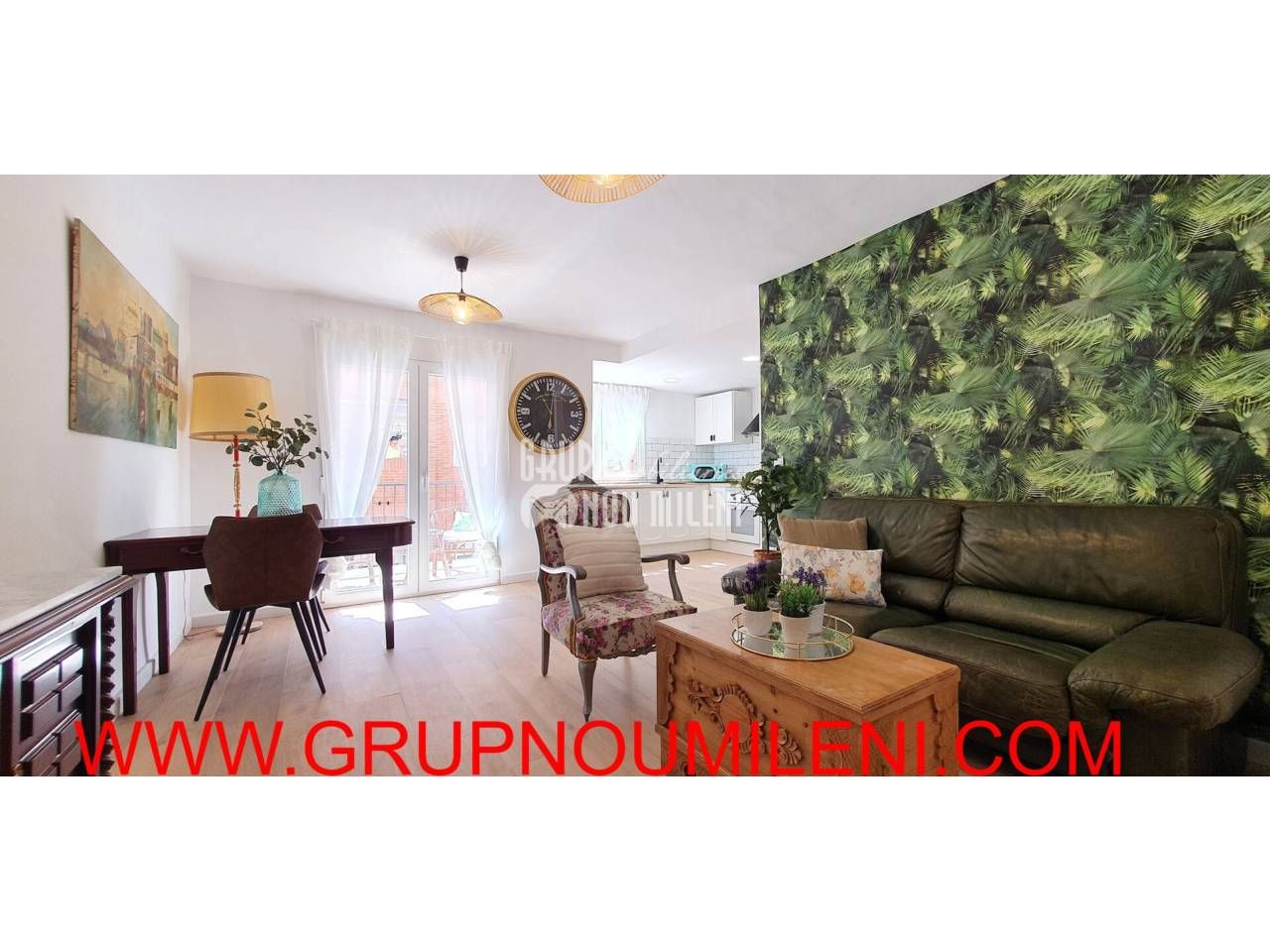 Sala d'estar de Pis en venda en Silla amb Moblat i Balcó