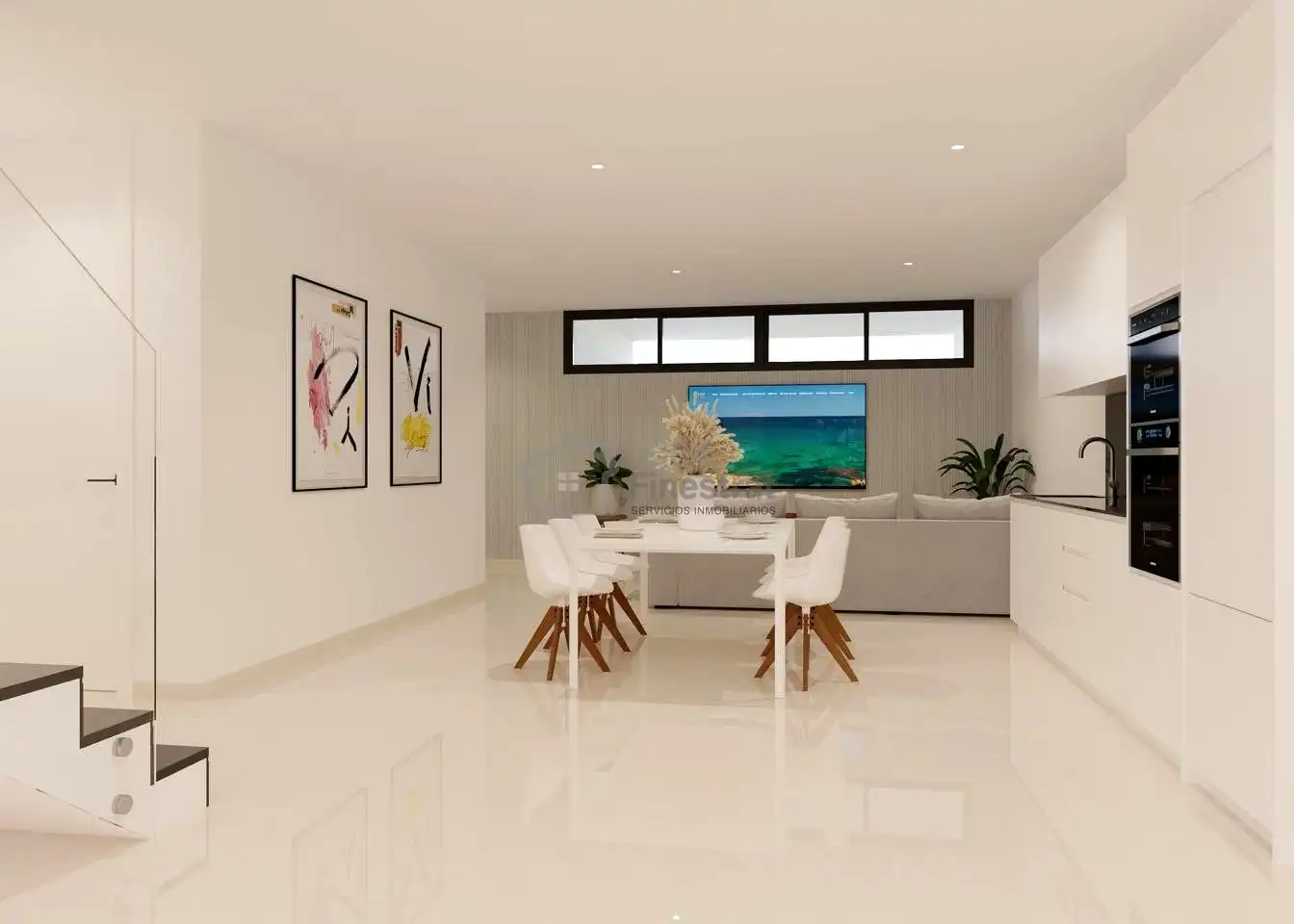 Living room of Houses for sale in Golf Bahía