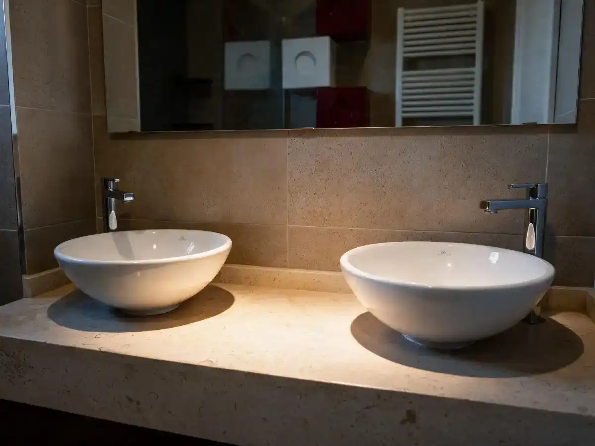 Bathroom of Flat for sale in Boadilla del Monte  with Air Conditioner, Private garden and Parquet flooring