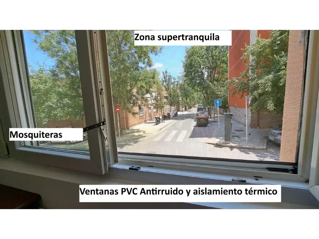 Vista exterior de Piso en venta en Madrid