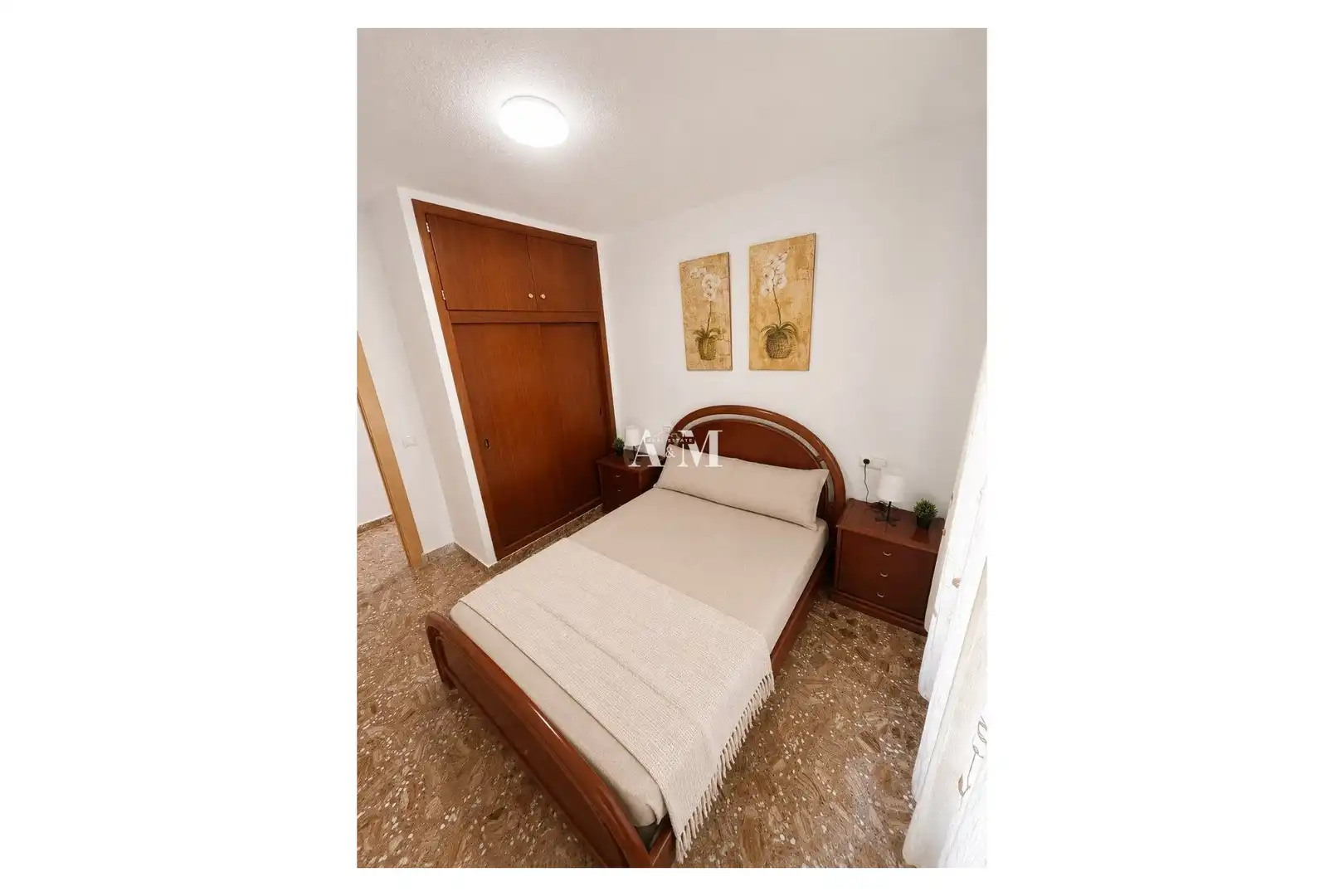 Schlafzimmer von Wohnung zur Miete in Torrevieja mit Klimaanlage, Heizung und Terrasse