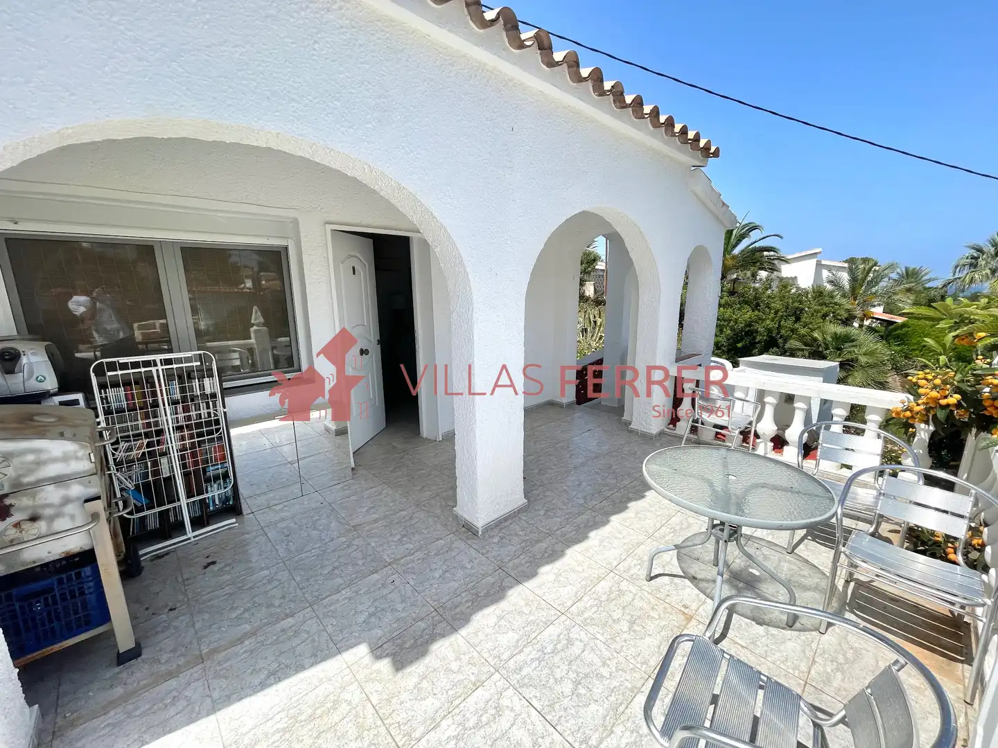Exterior view of Houses for sale in Dénia  with Air Conditioner, Private garden and Terrace