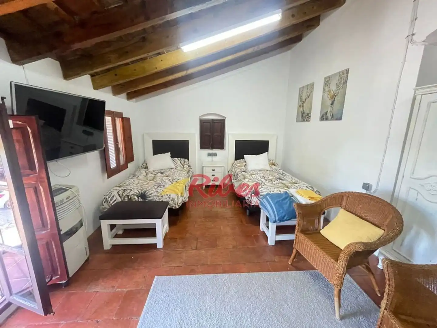 Habitación de Finca rústica en venta en Cullera con Aire acondicionado, Jardín privado y Terraza