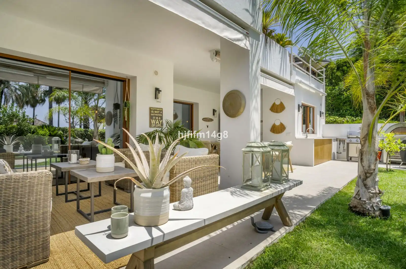 Terraza de Piso en venta en Marbella con Aire acondicionado, Trastero y Amueblado