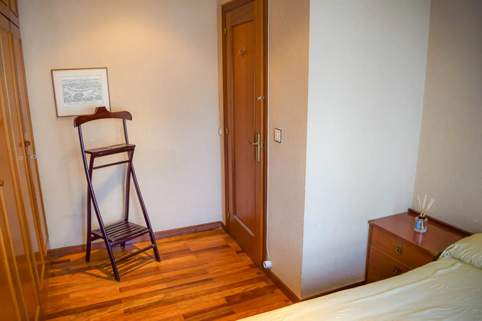 Bedroom of Apartments for rent to own in Santander  with Heating, Parquet flooring and Furnished