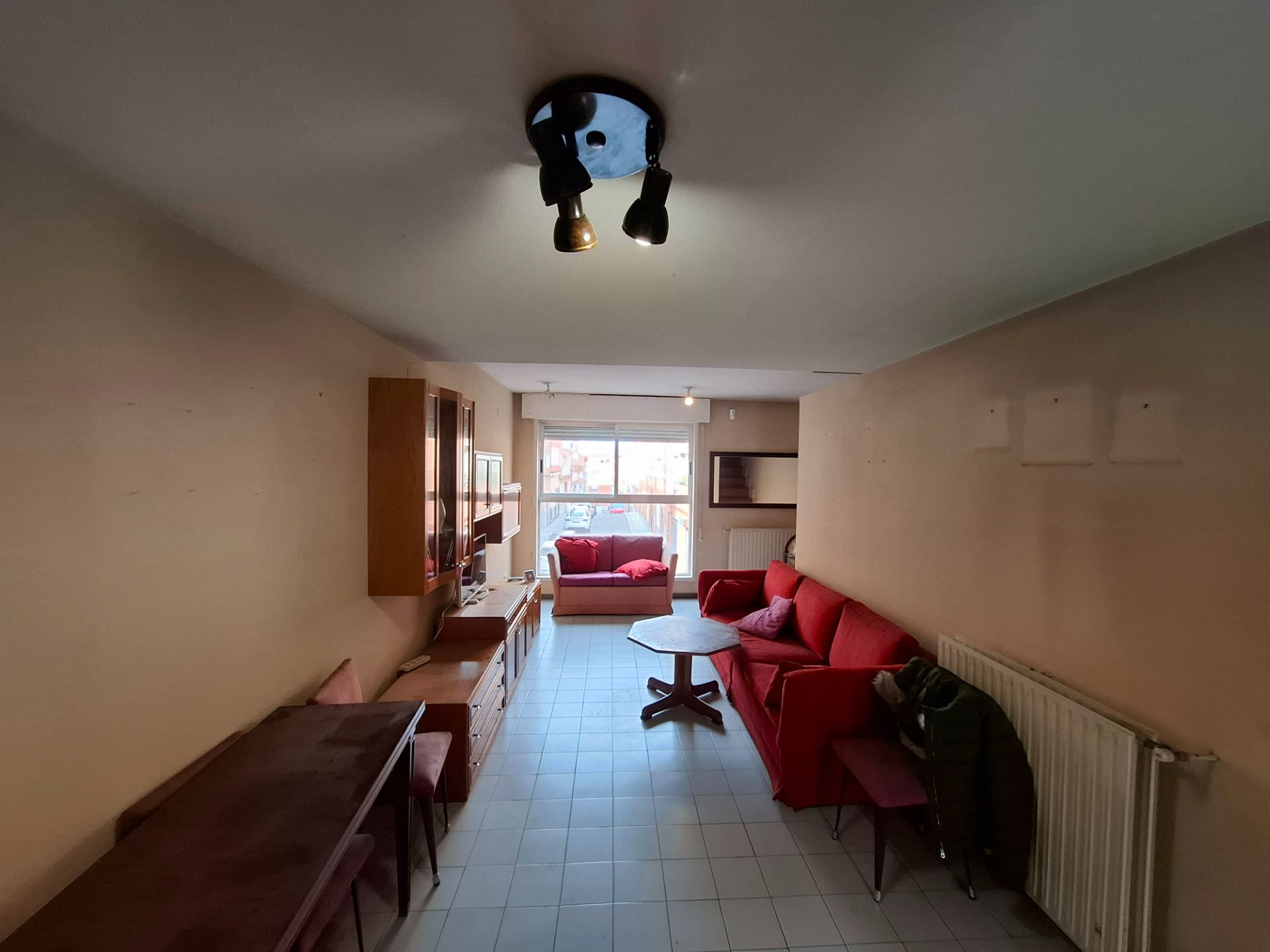 Living room of Single-family semi-detached for sale in  Madrid Capital