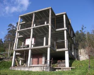 Vista exterior de Casa o xalet en venda en Moaña amb Calefacció, Jardí privat i Parquet