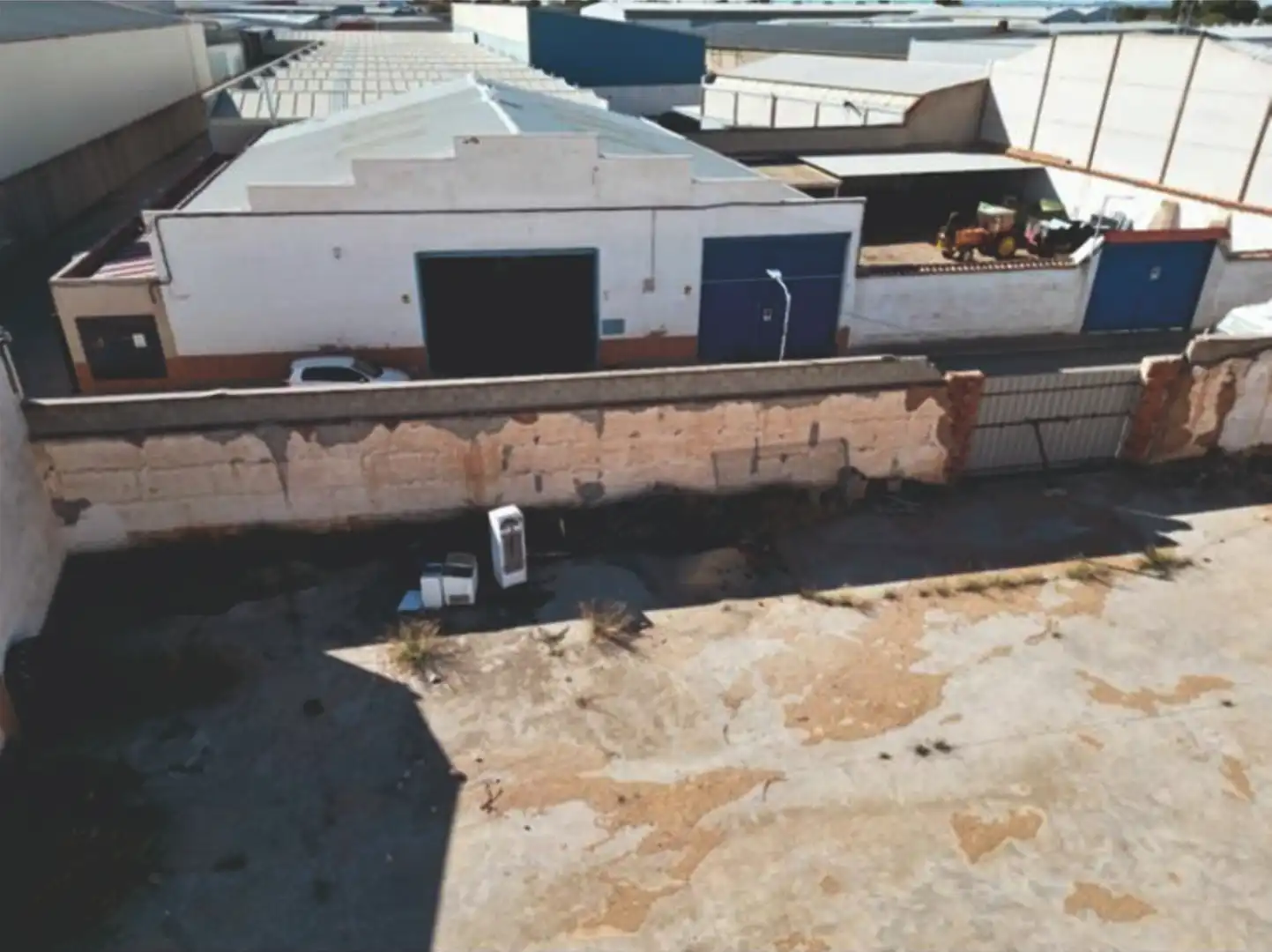 Vista exterior de Terreno industrial en venta en Tomelloso
