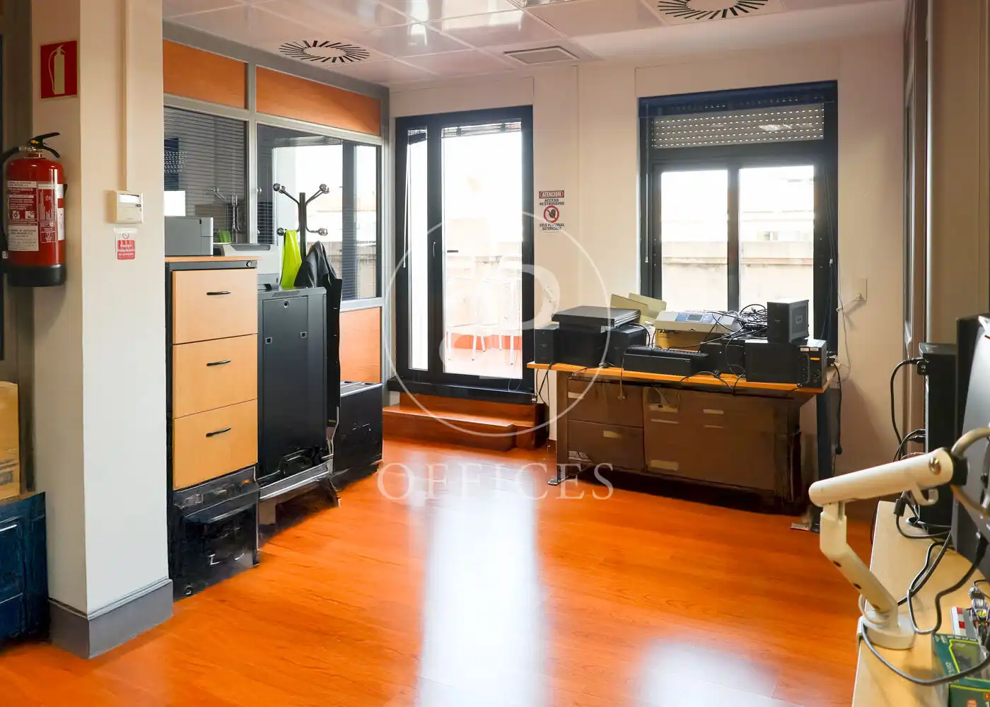 Büro zur Miete in Madrid mit Klimaanlage und Heizung
